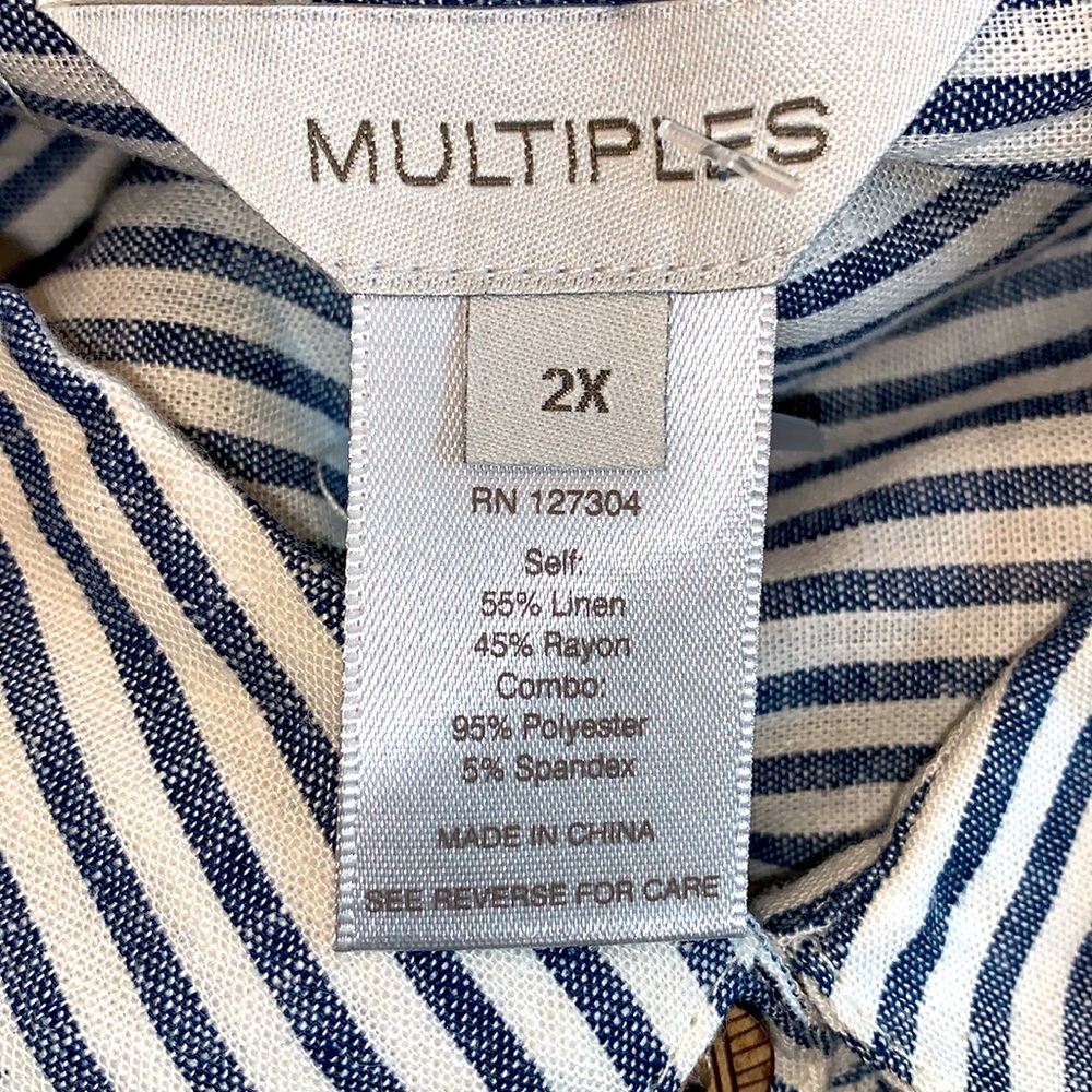 Multiples Stars And Stripes Button Down - image 3